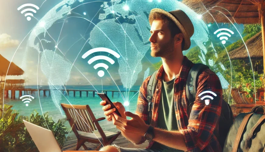 Rester connecté en voyage : conseils pratiques sur l’Internet et les réseaux cellulaires