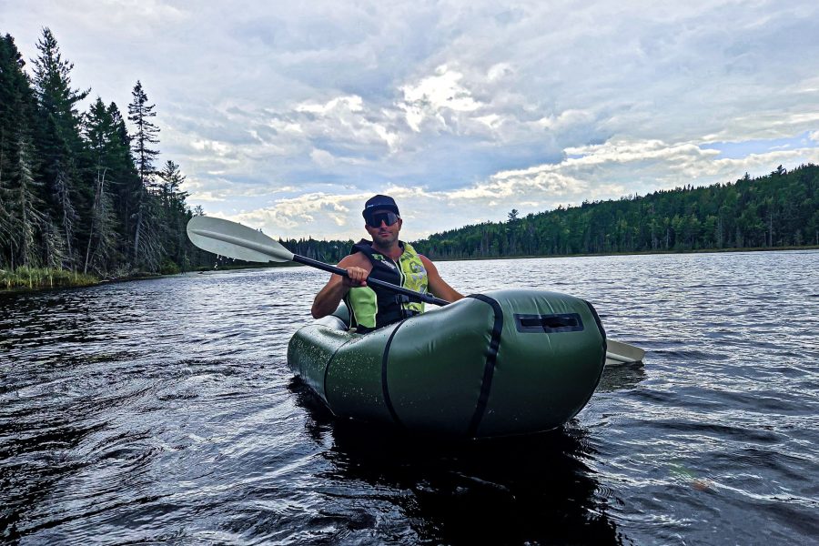 Expédition en kayak, canot ou packraft sur la rivière Jacques Cartier